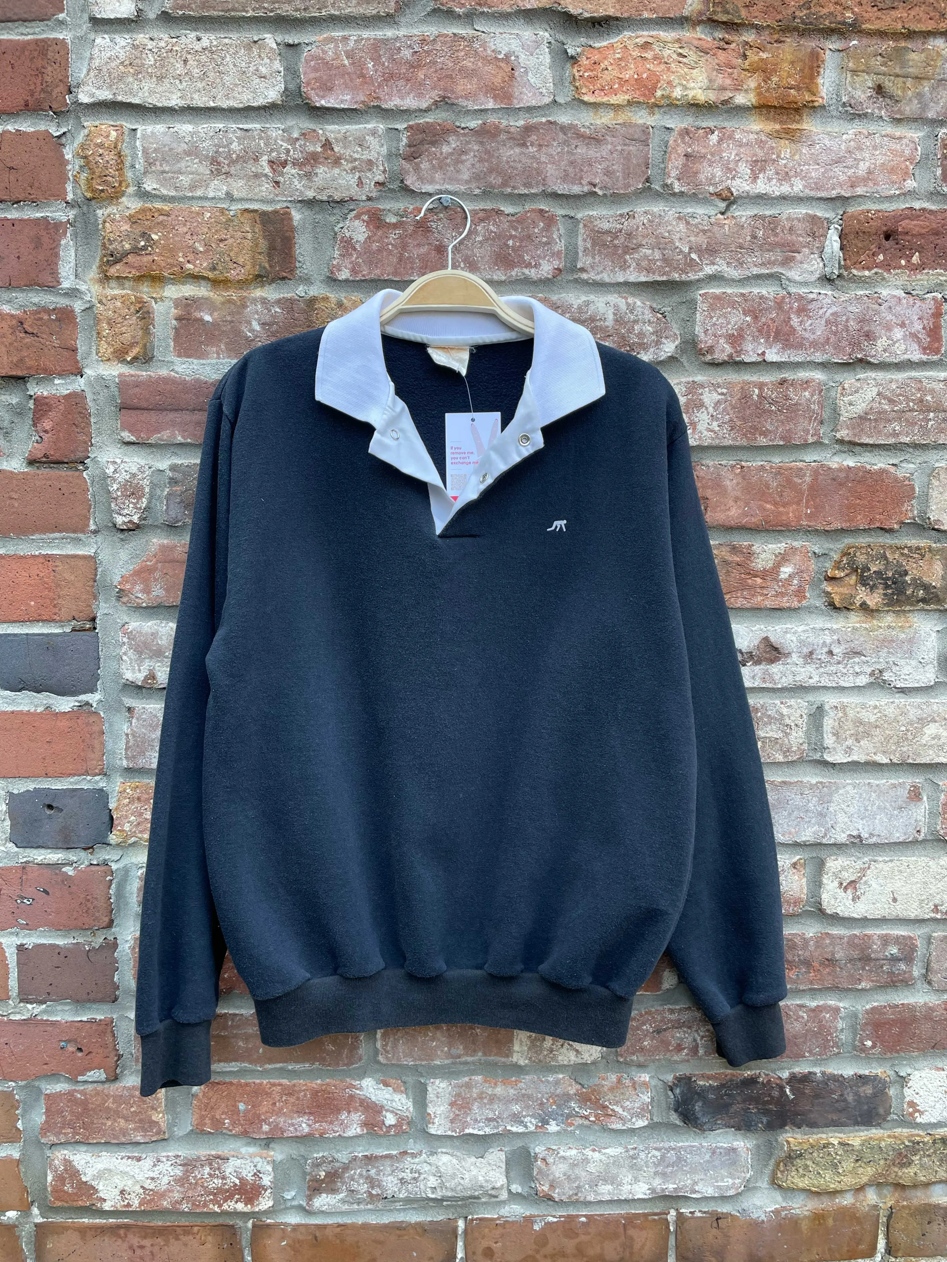 vintage 70s on your mark polo sweatshirt sold by Good Market Thrift Store
