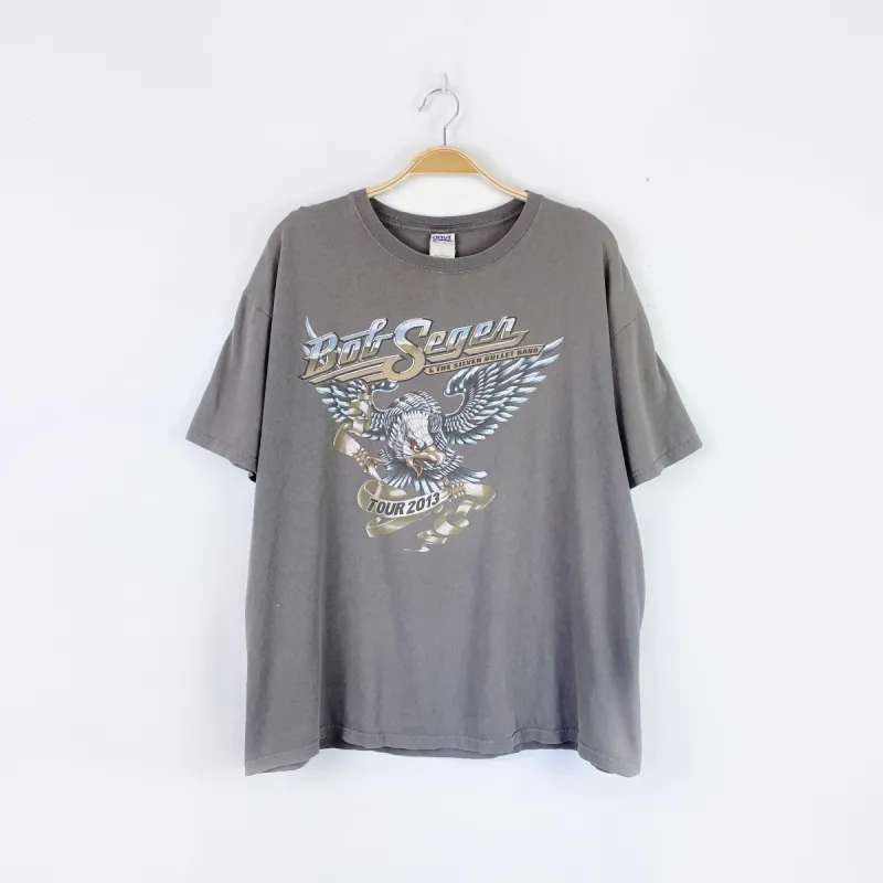 2013 bob seger + the silver bullet band tee sold by Good Market Thrift Store