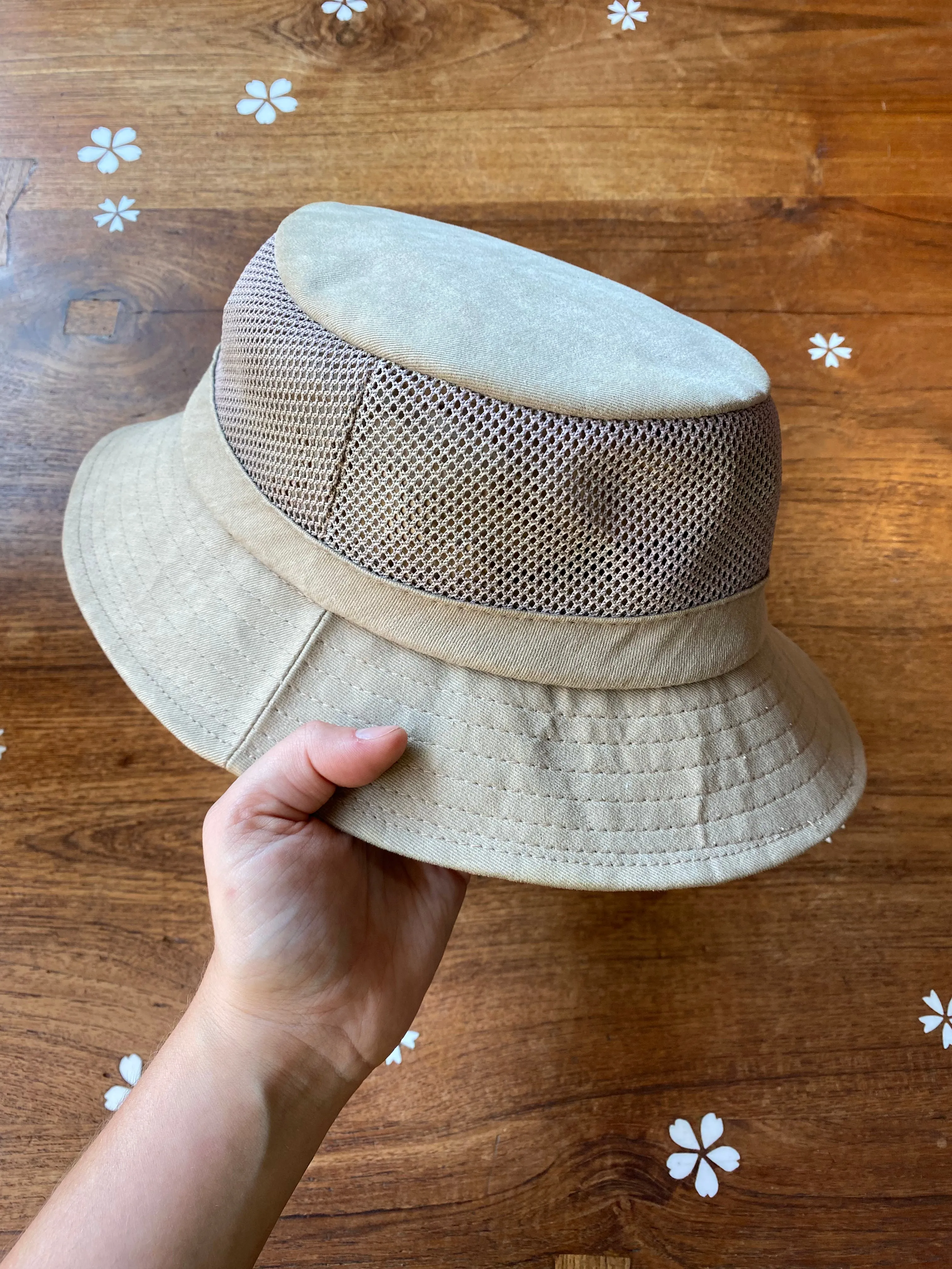 vintage pendleton mesh trim bucket hat sold by Good Market Thrift Store