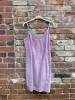vintage 90s danier purple suede mini dress sold by Good Market Thrift Store