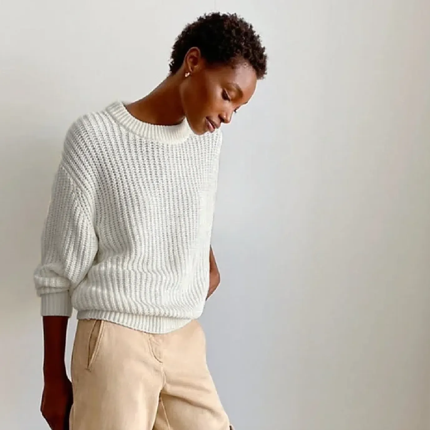 wilfred essential chenille sweater sold by Good Market Thrift Store