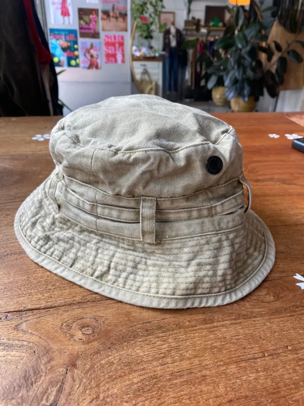 vintage misty mountain utility bucket hat sold by Good Market Thrift Store