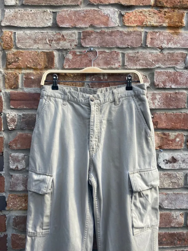 vintage 00s levi's baggy cargo pants sold by Good Market Thrift Store