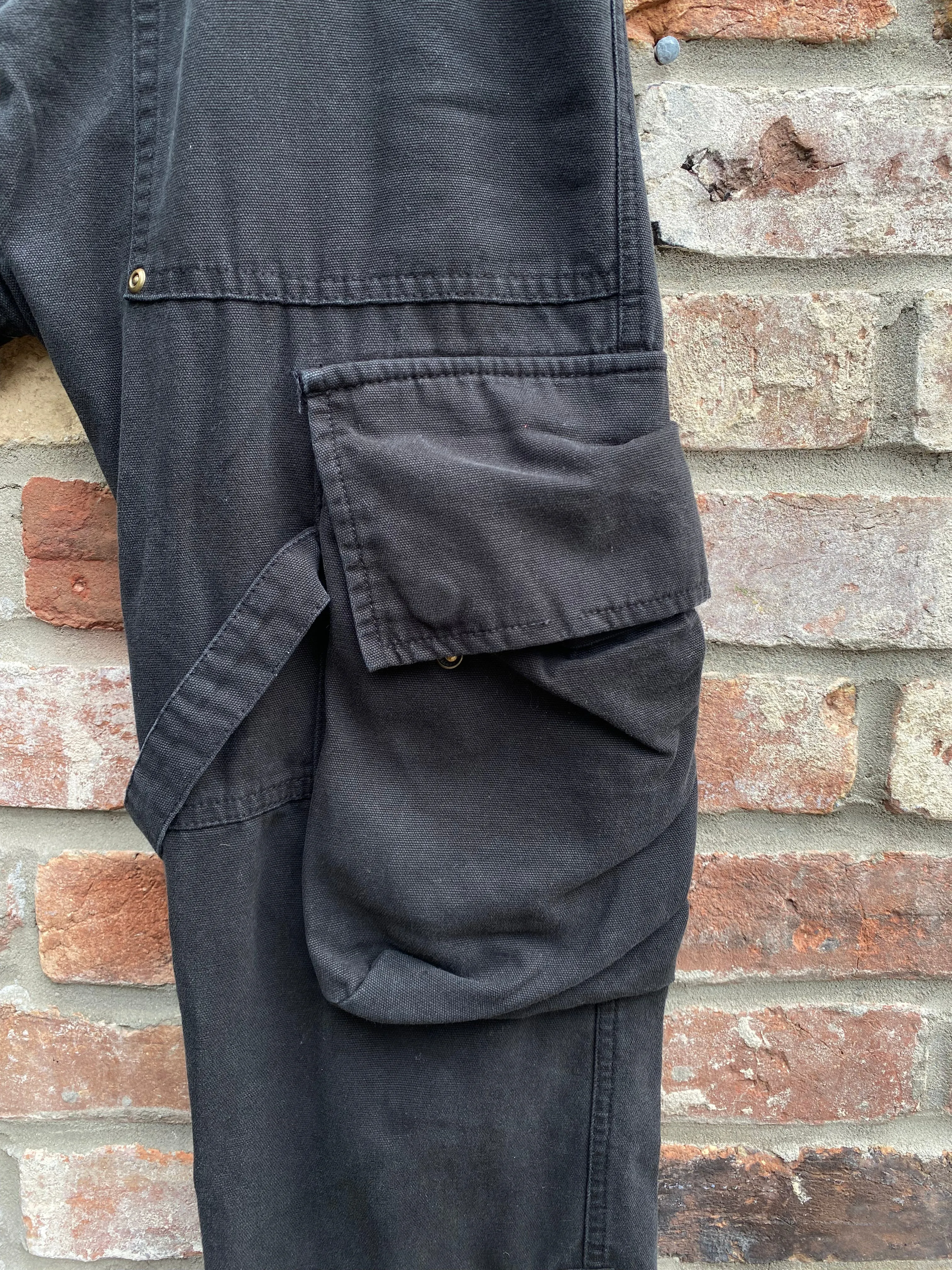 kody phillips black cargo pants sold by Good Market Thrift Store product image thumbnail 5