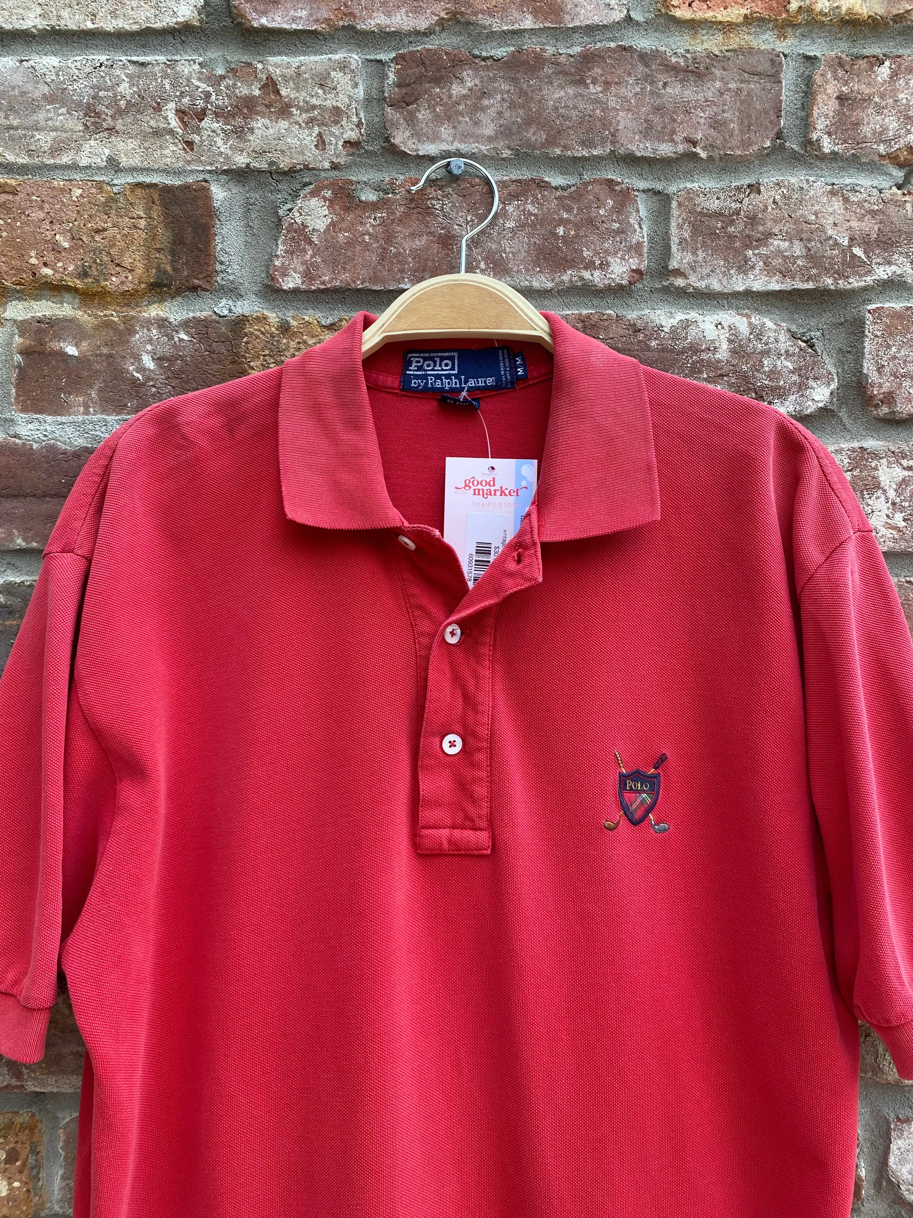 vintage 90s polo RL ss golf polo sold by Good Market Thrift Store
