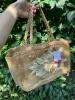 vintage handmade floral summer tote sold by Good Market Thrift Store