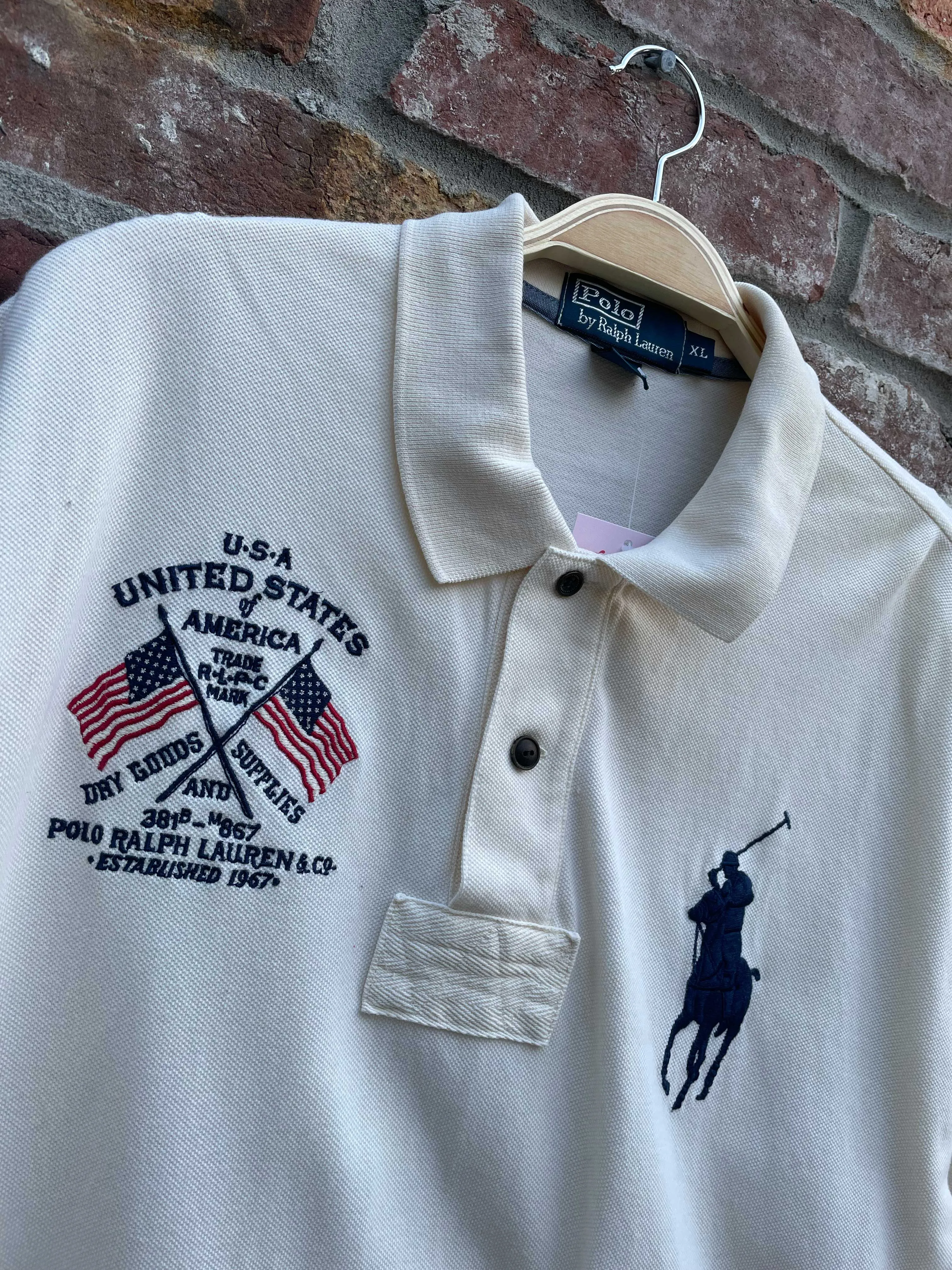 vintage polo RL big pony polo shirt sold by Good Market Thrift Store product image thumbnail 2
