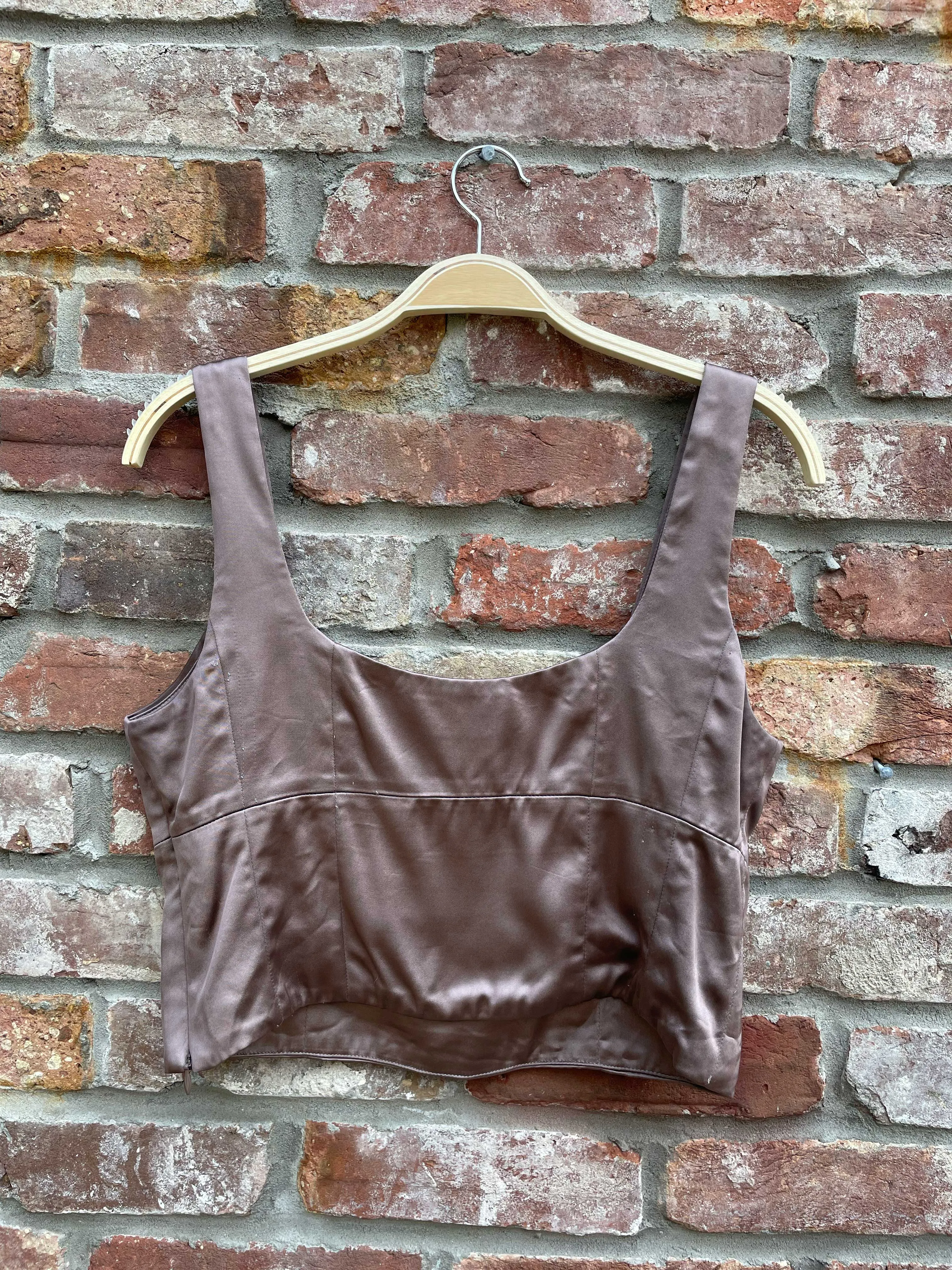 wilfred shine bustier contour top sold by Good Market Thrift Store product image thumbnail 4