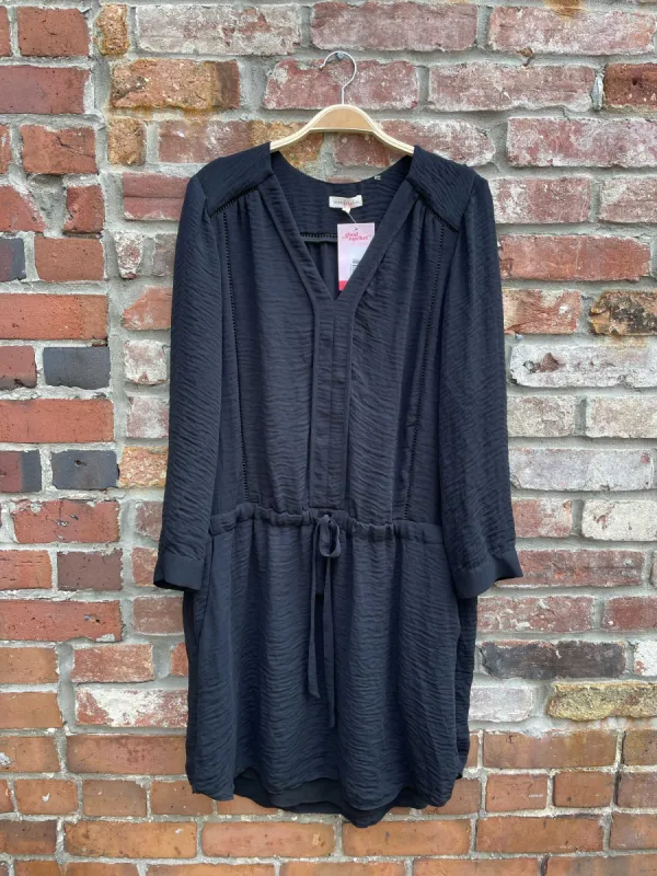 rebecca taylor tie waist 3/4 sleeve dress sold by Good Market Thrift Store