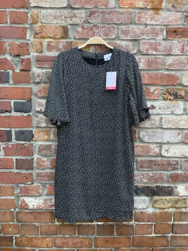 frank + oak micro floral flutter sleeve dress sold by Good Market Thrift Store