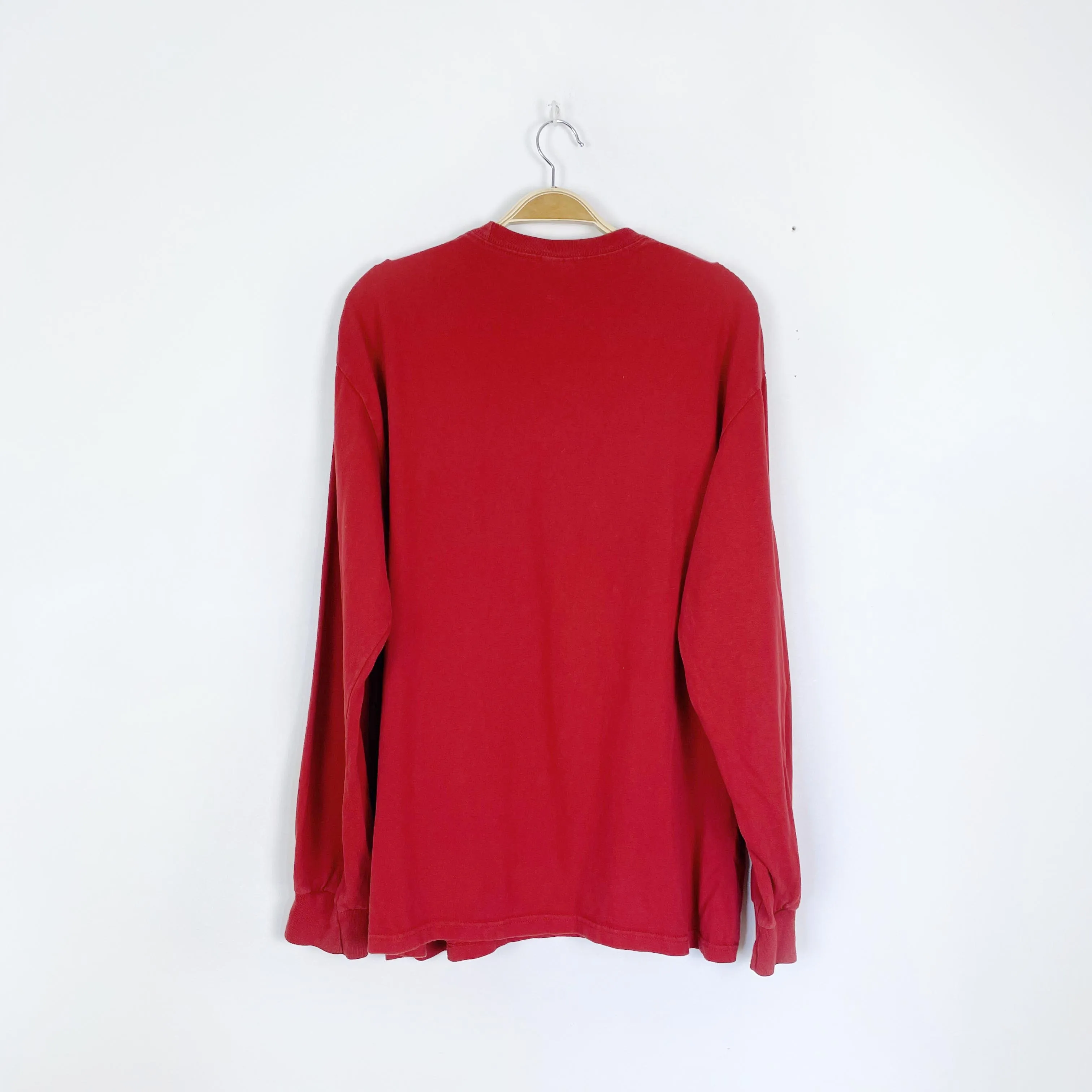 vintage supreme made in usa blank long sleeve tee sold by Good Market Thrift Store product image thumbnail 3