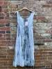 nu-look boho tie dye tiered maxi dress sold by Good Market Thrift Store