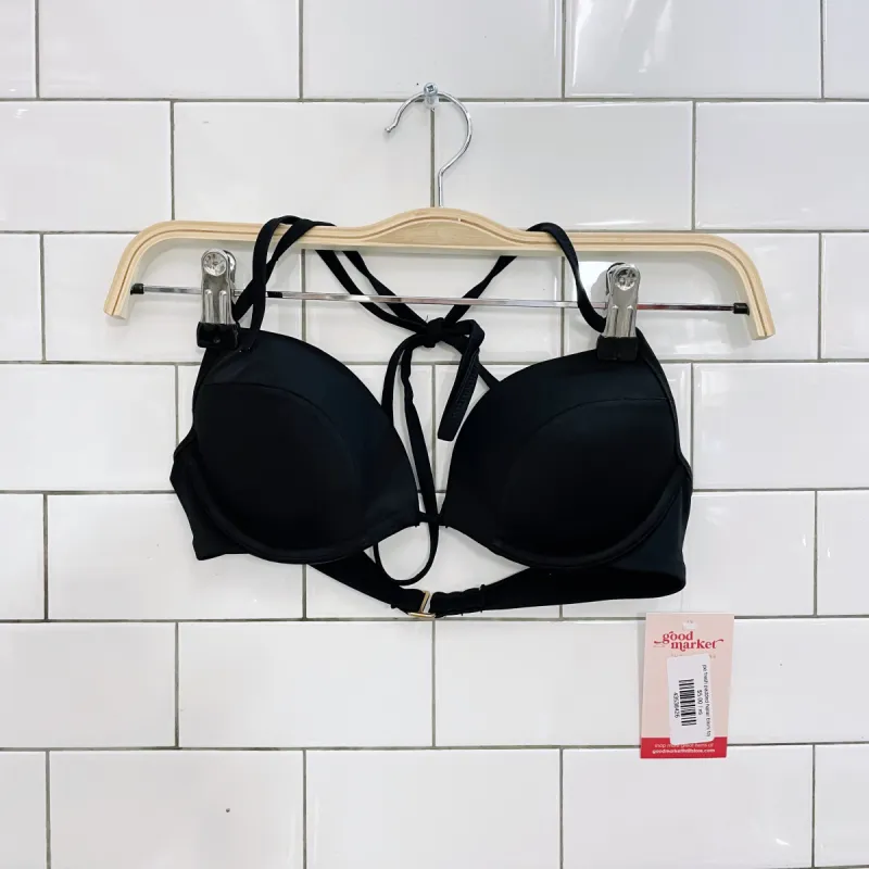 joe fresh padded halter bikini top sold by Good Market Thrift Store