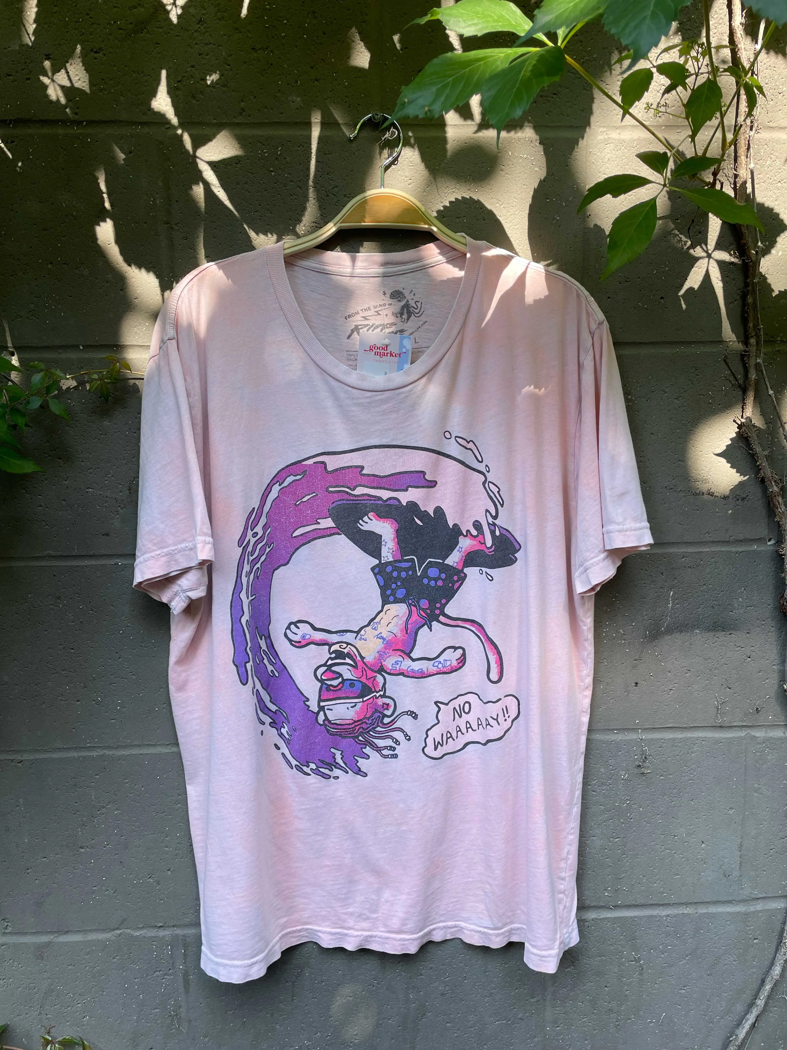 riff raff bart simpson surf tee sold by Good Market Thrift Store