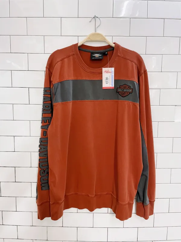 vintage harley davidson long sleeve tee sold by Good Market Thrift Store