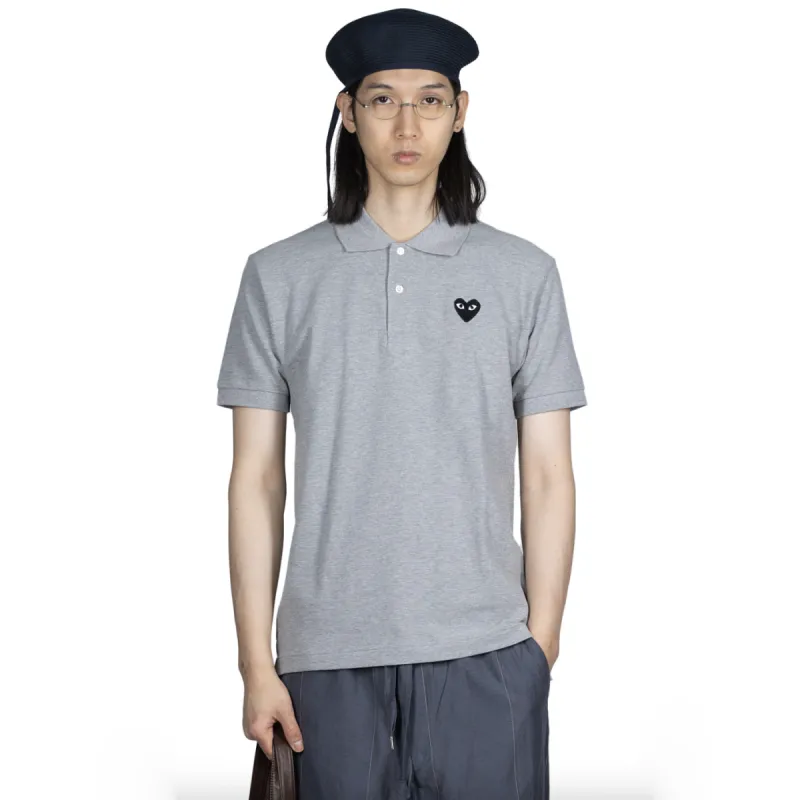 play comme des garcons black heart polo sold by Good Market Thrift Store