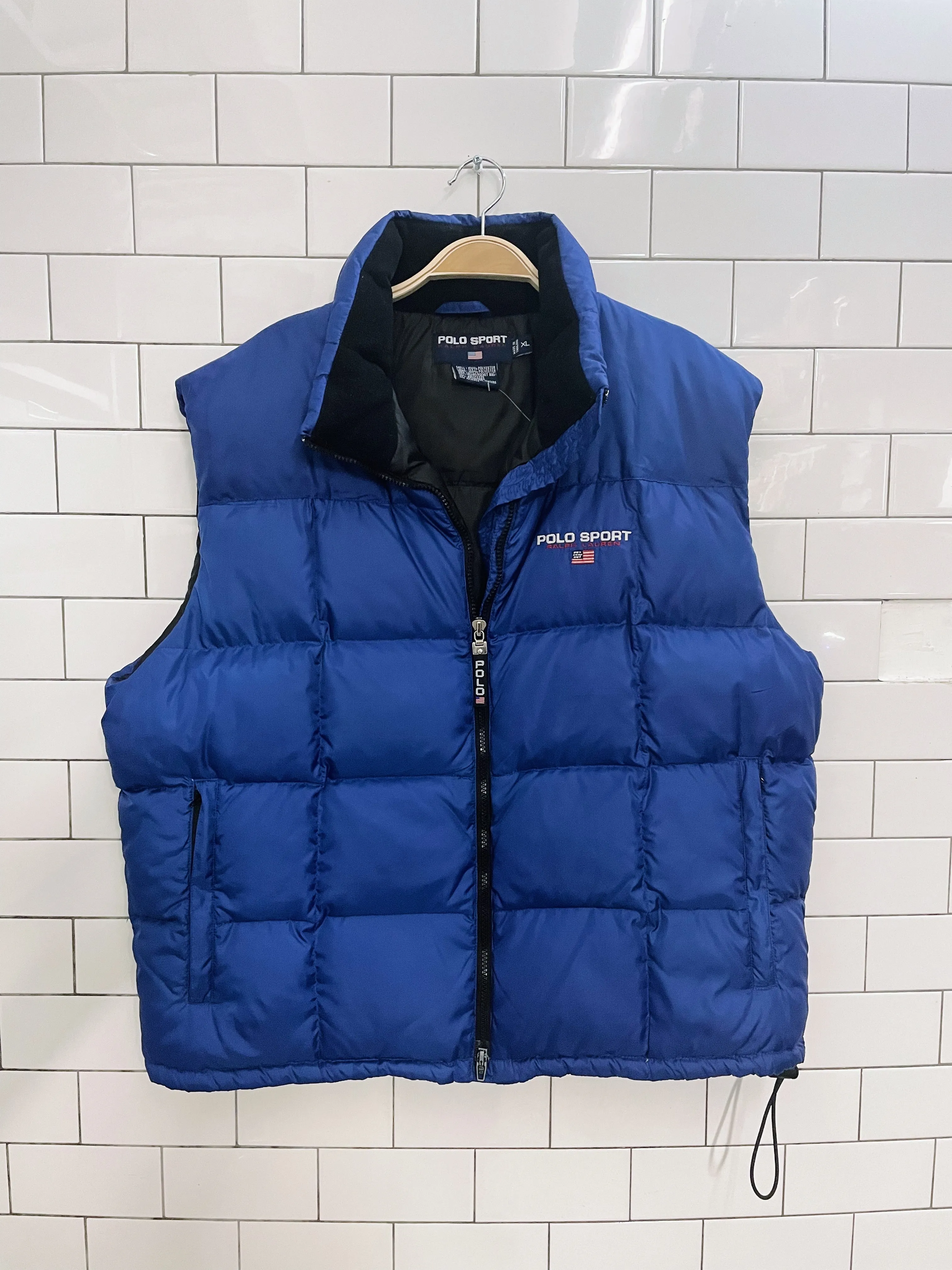 vintage polo sport down vest sold by Good Market Thrift Store