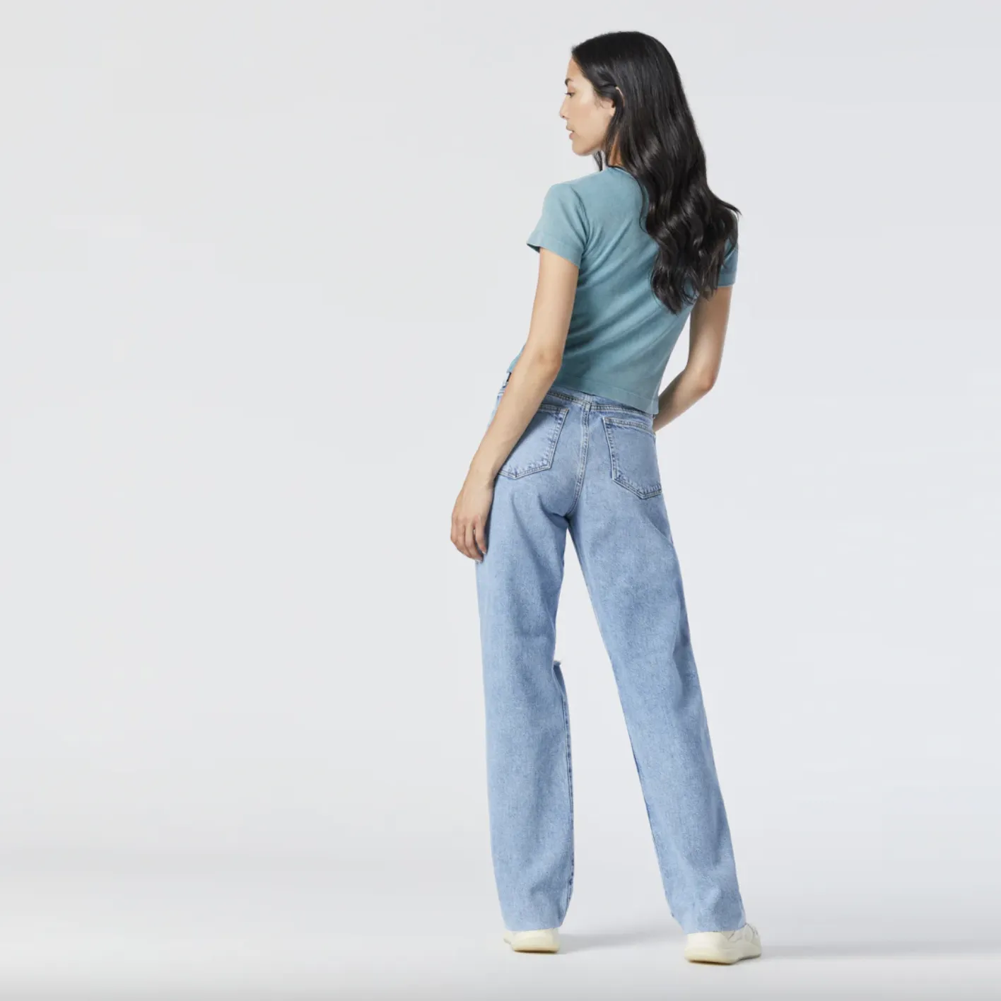 mavi barcelona high rise wide leg jeans sold by Good Market Thrift Store product image thumbnail 2