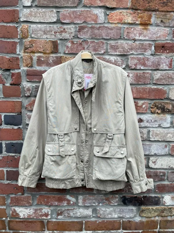 vintage sportcrest gorpcore utility twill jacket sold by Good Market Thrift Store