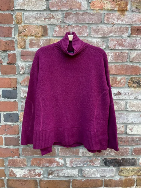club monaco wool-blend oversized seamed sweater sold by Good Market Thrift Store