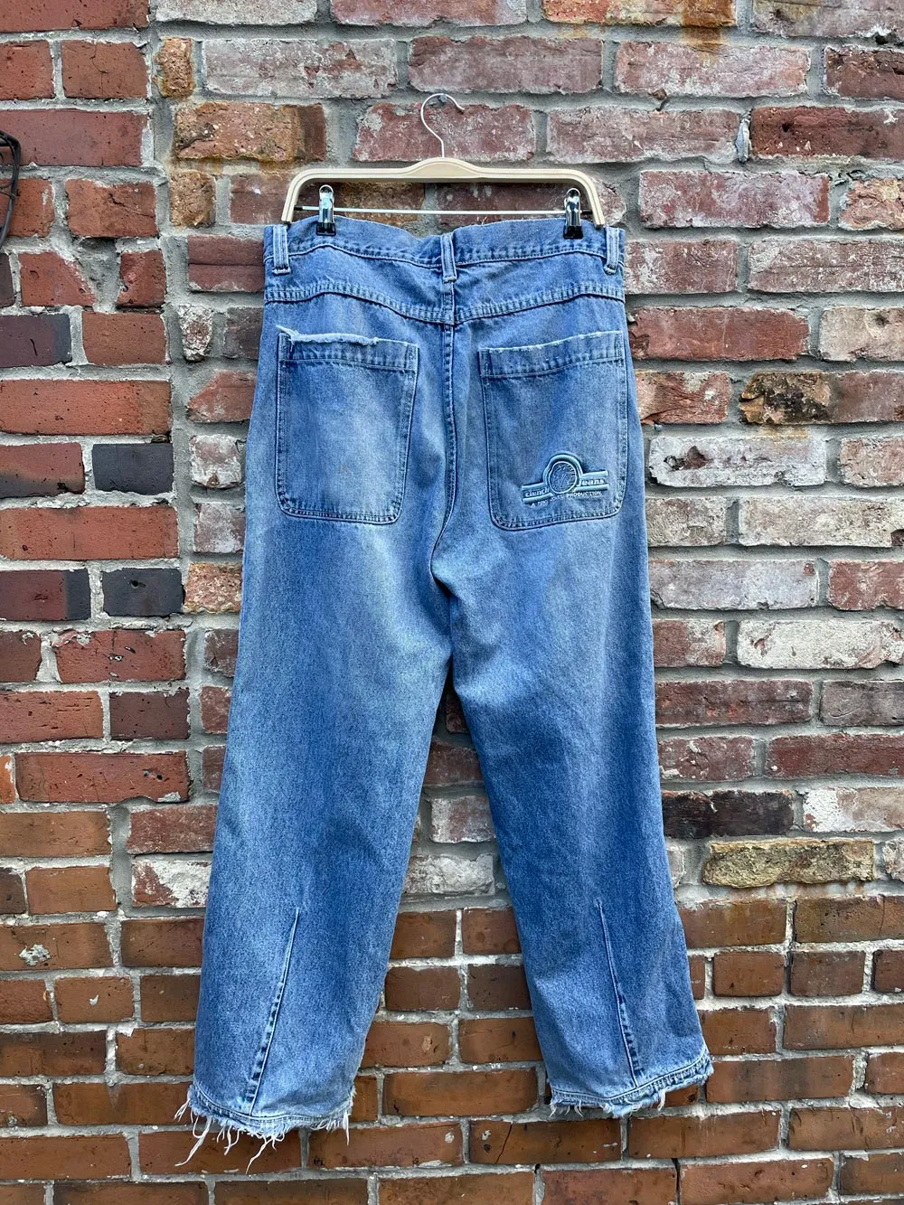 vintage 90s clench 701 baggy jeans sold by Good Market Thrift Store product image thumbnail 5