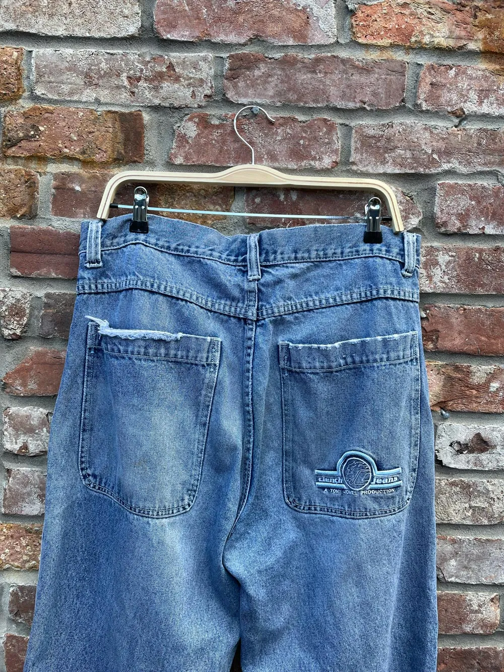 vintage 90s clench 701 baggy jeans sold by Good Market Thrift Store