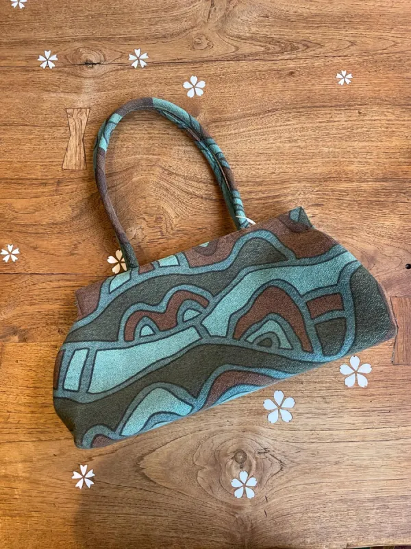 y2k angela adams woven shoulder bag sold by Good Market Thrift Store
