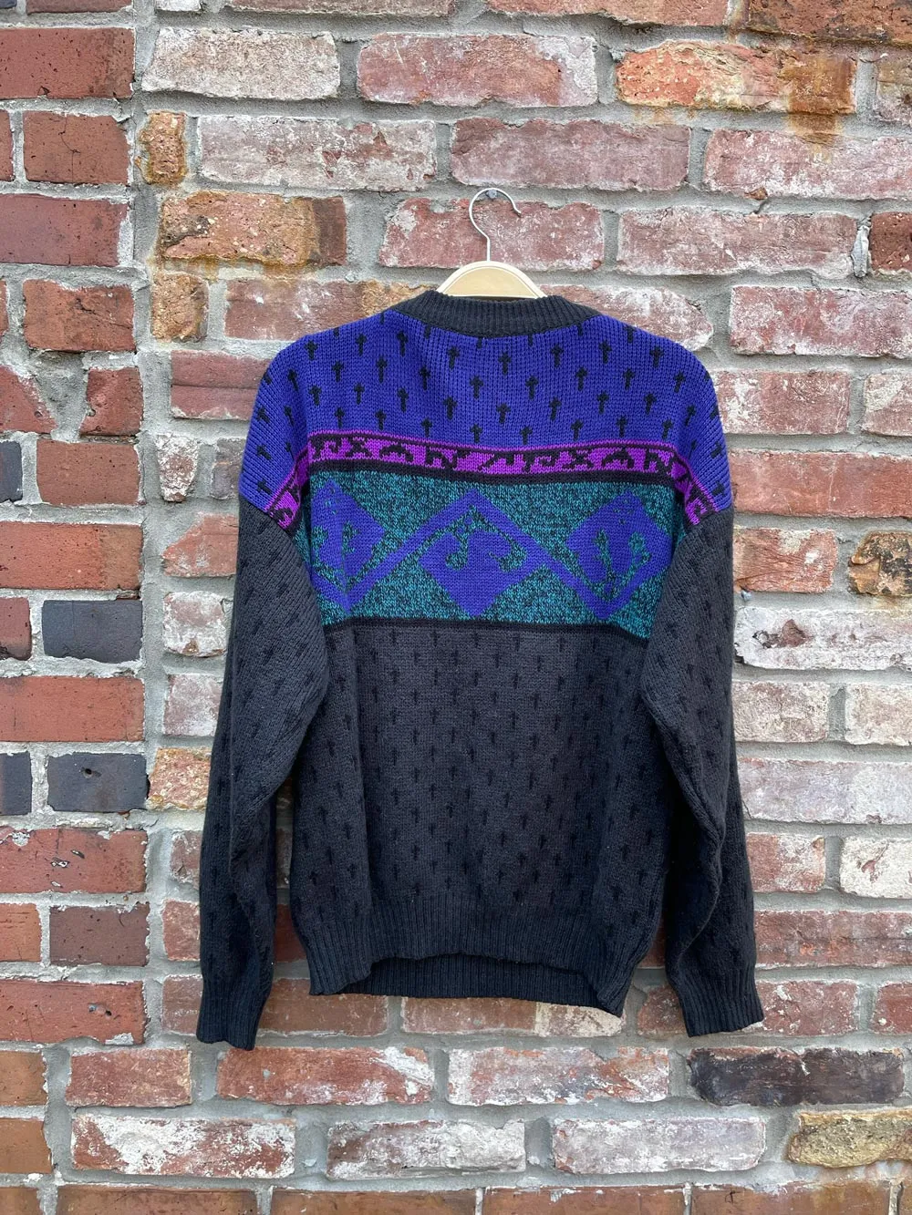 vintage kinetixx knit dad sweater sold by Good Market Thrift Store product image thumbnail 3