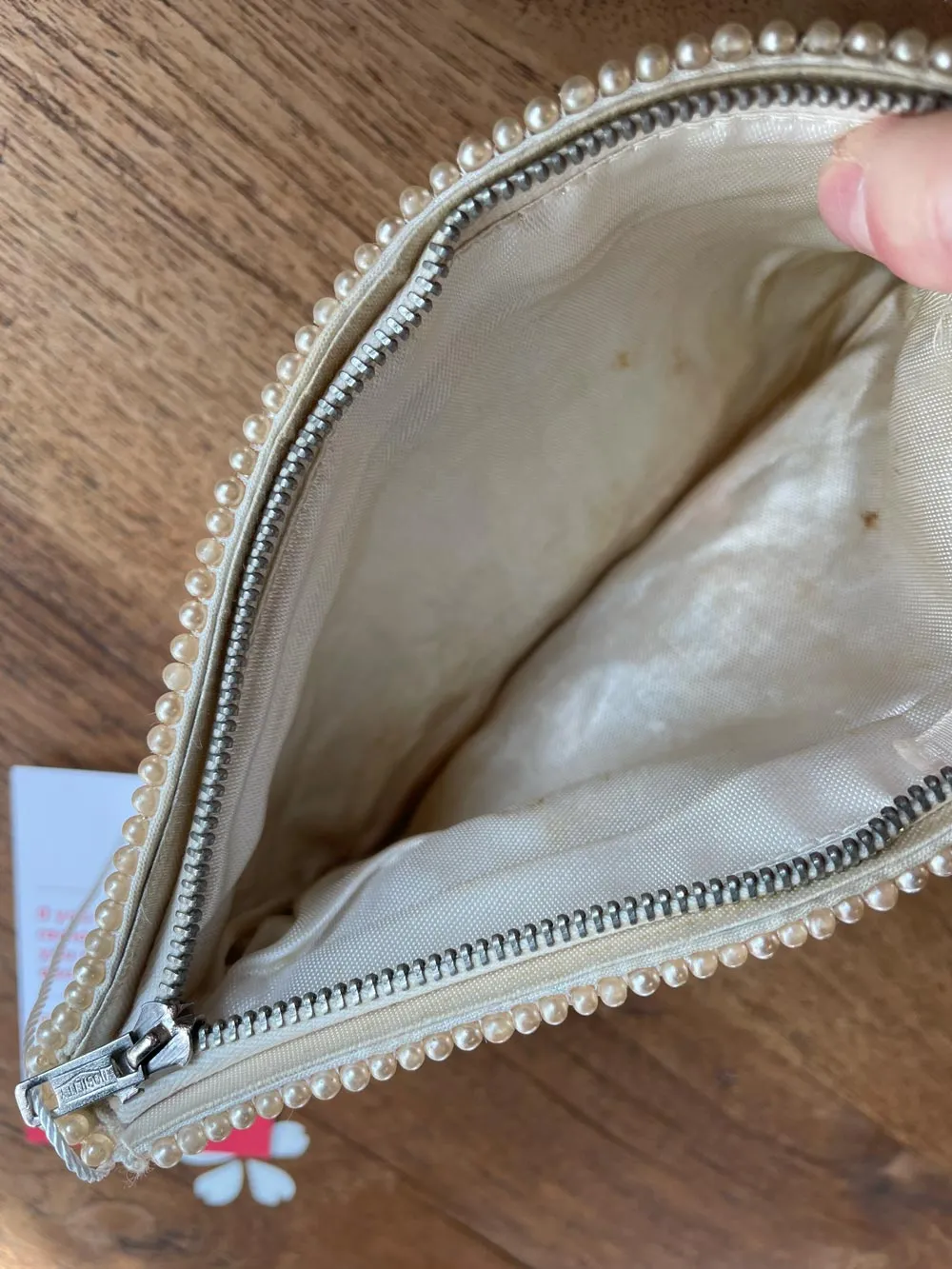 vintage du-val beaded wallet sold by Good Market Thrift Store product image thumbnail 3