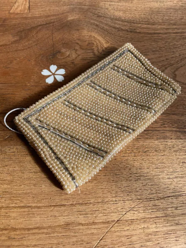 vintage du-val beaded wallet sold by Good Market Thrift Store