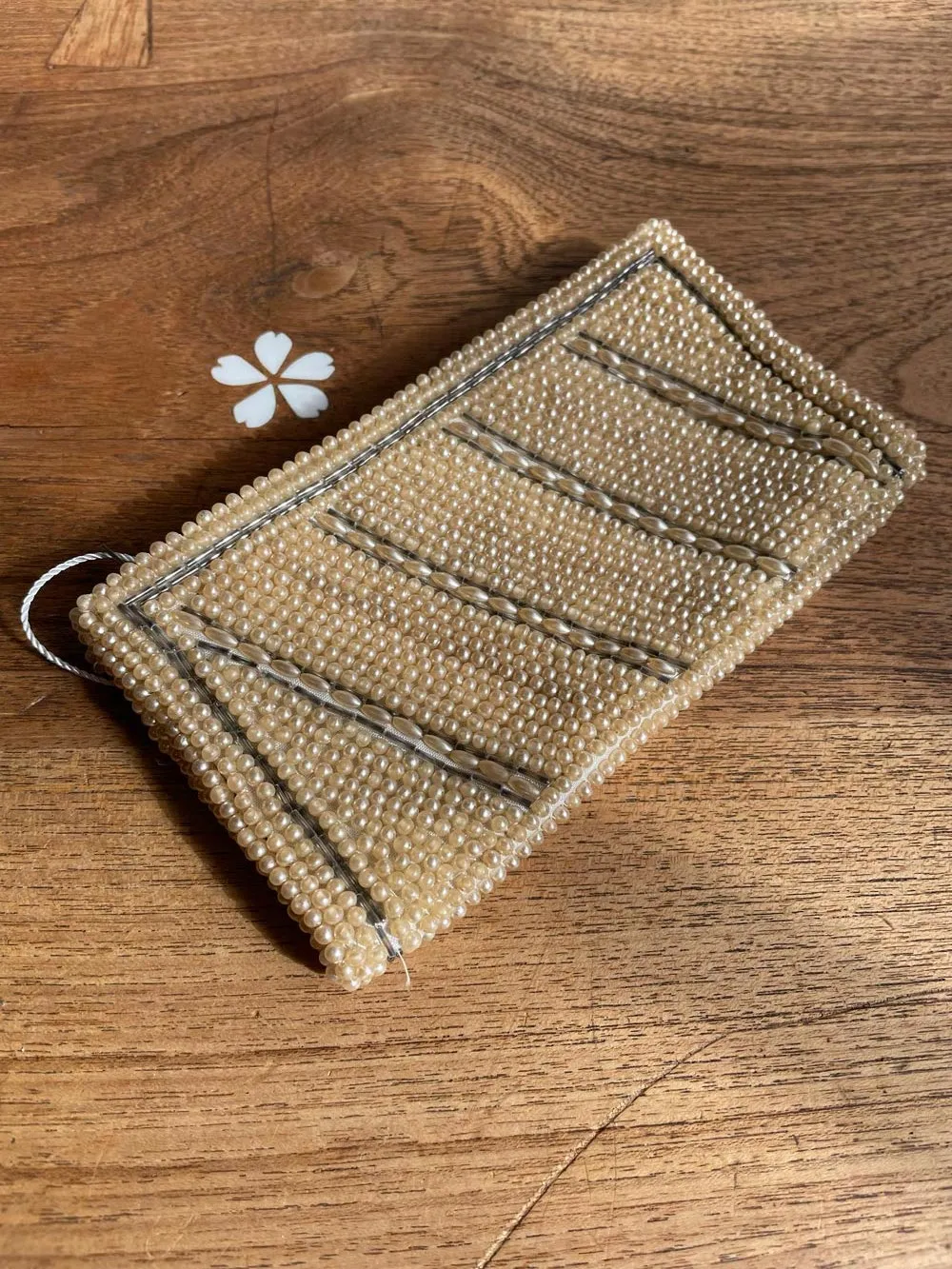 vintage du-val beaded wallet sold by Good Market Thrift Store