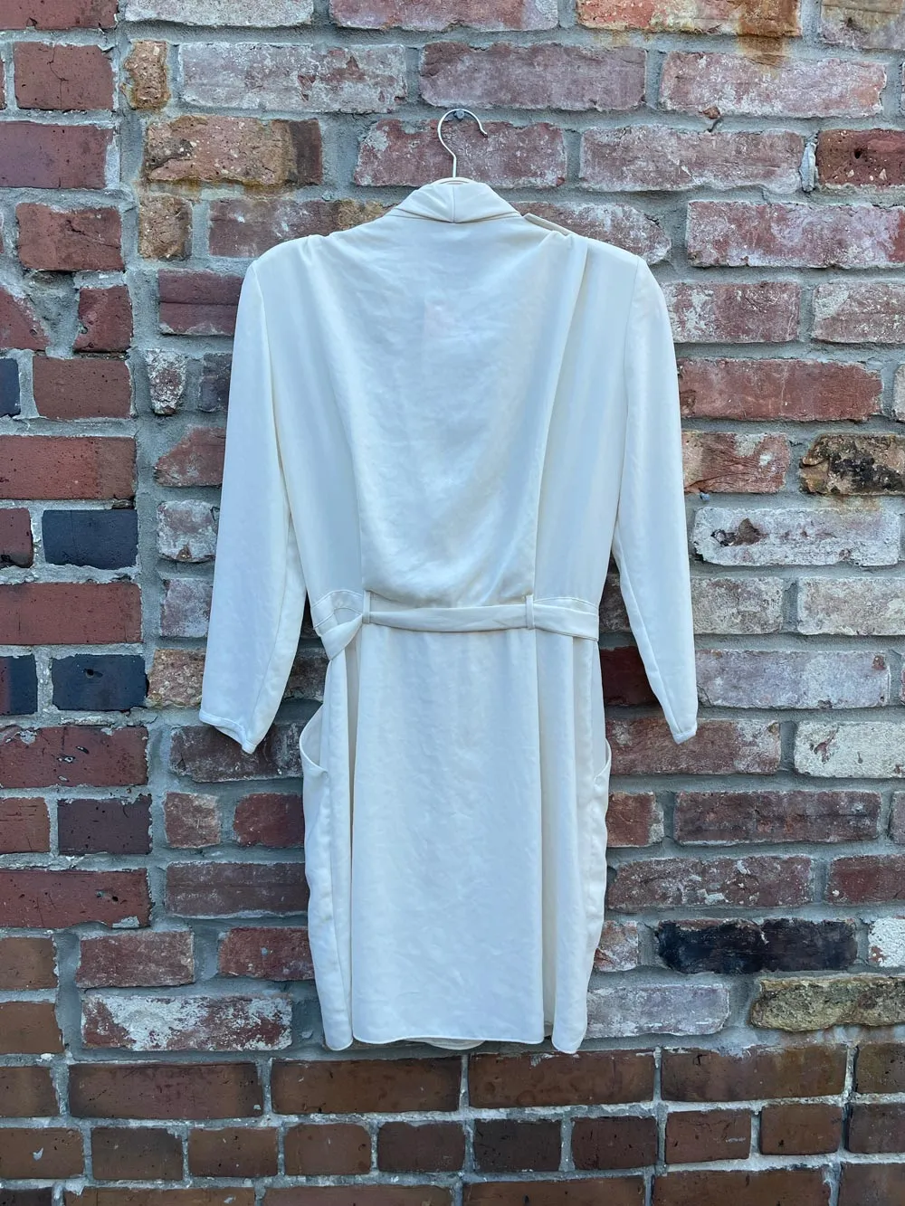 wilfred franca belted wrap mini dress sold by Good Market Thrift Store product image thumbnail 4