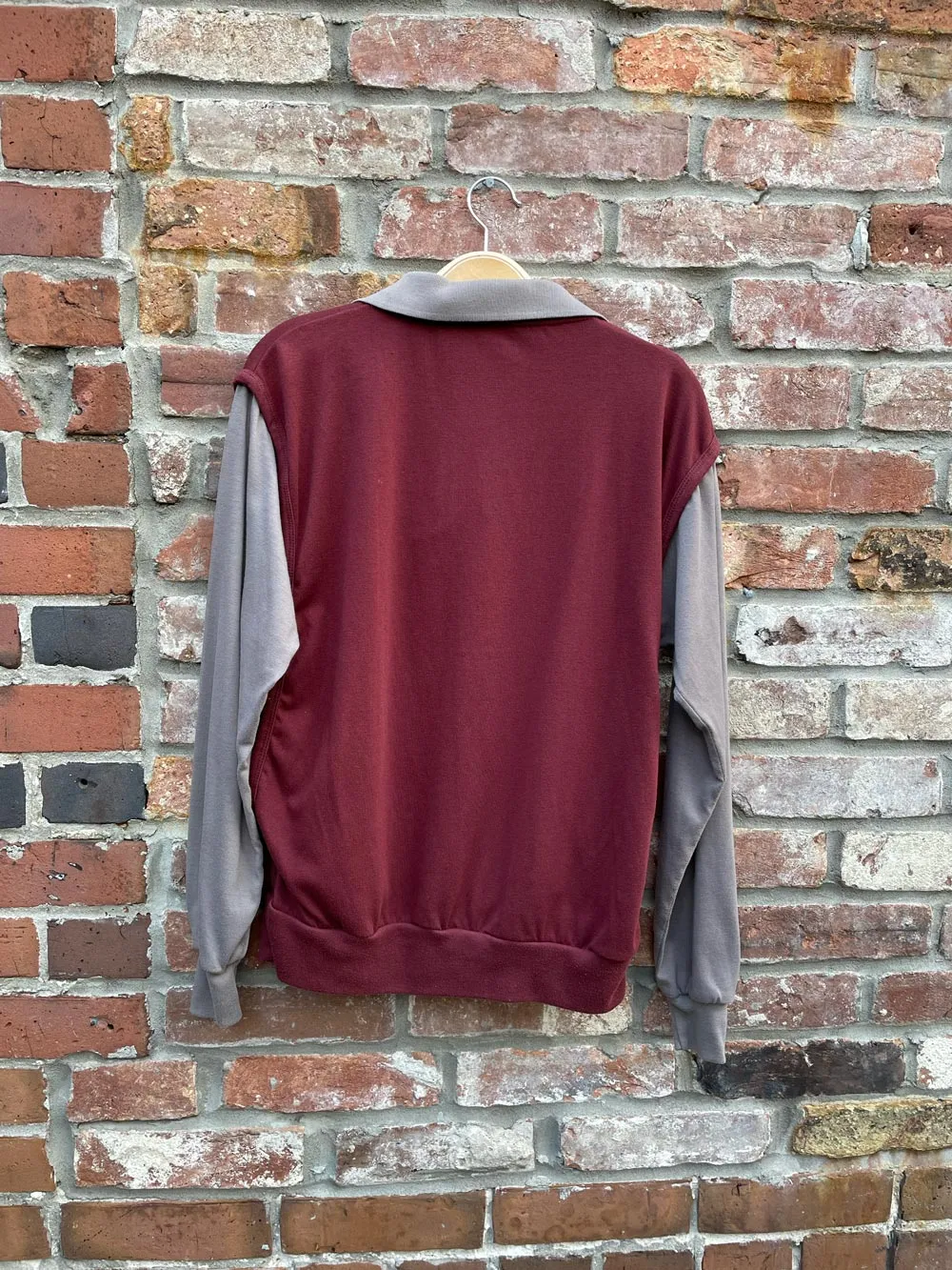 vintage 80s sasson colour block ls polo sold by Good Market Thrift Store product image thumbnail 4