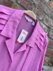 vintage susan van heusen pleated chiffon blouse sold by Good Market Thrift Store