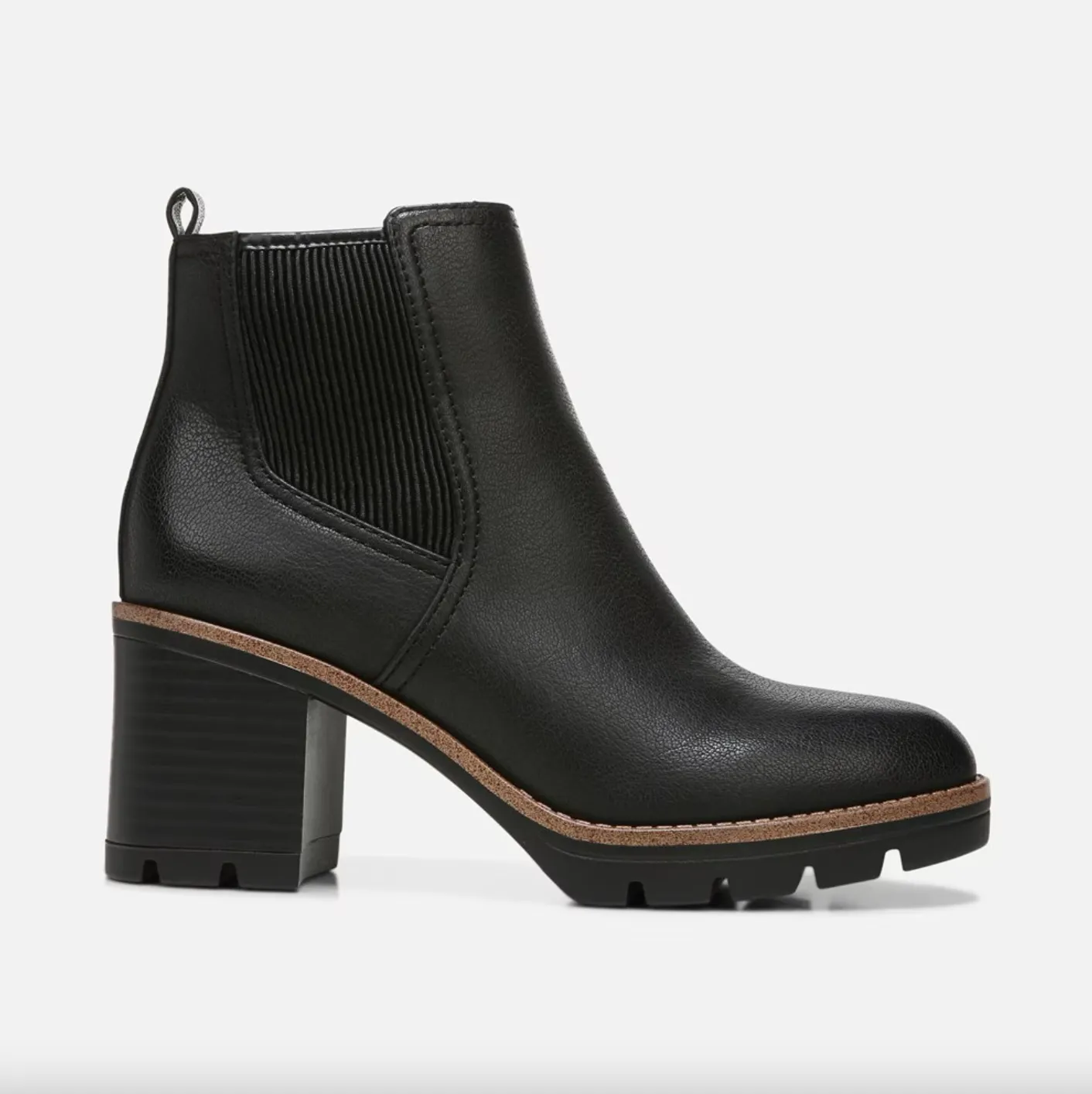 naturalizer madalynn gore heeled chelsea boot sold by Good Market Thrift Store product image thumbnail 2