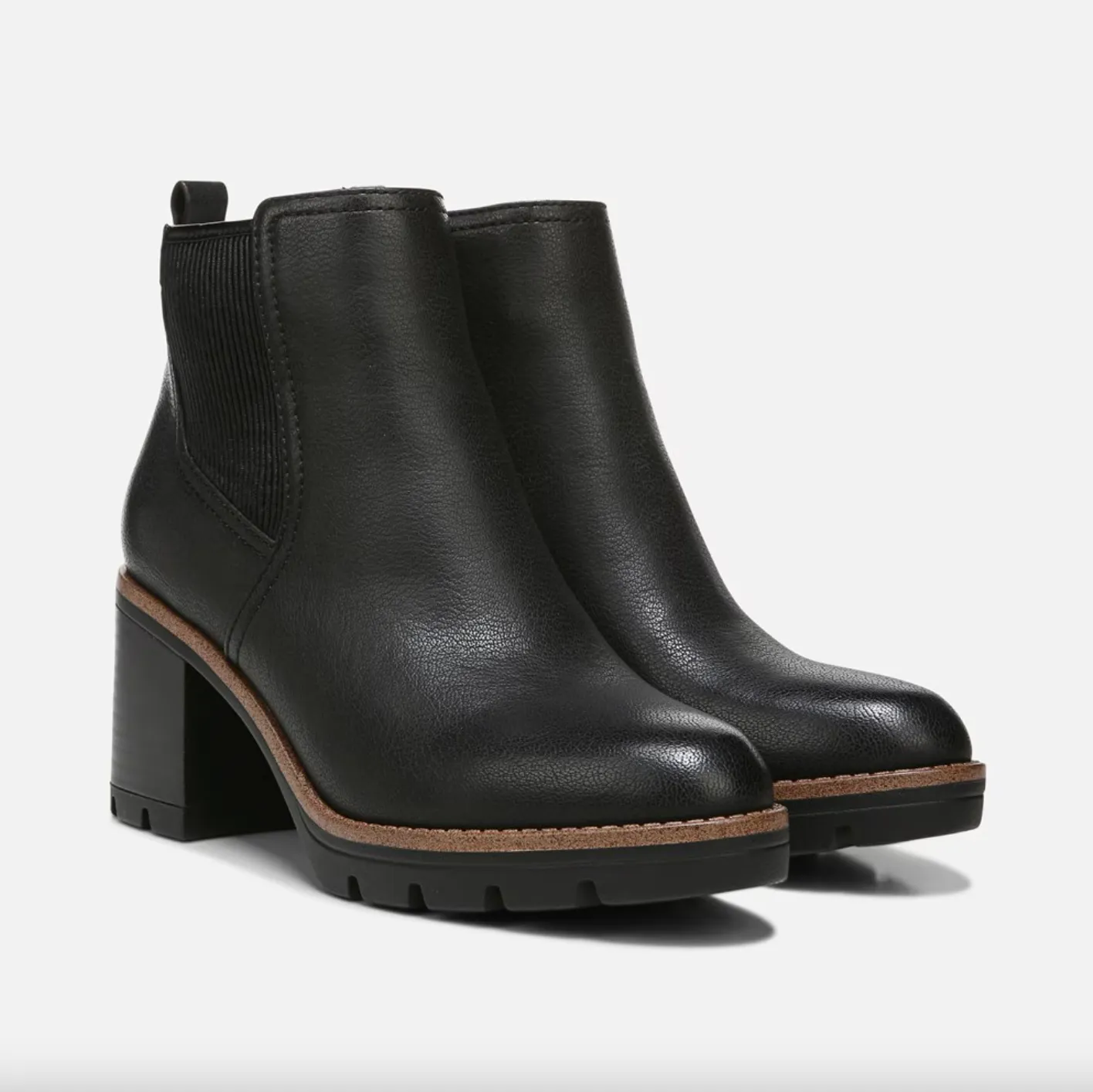 naturalizer madalynn gore heeled chelsea boot sold by Good Market Thrift Store