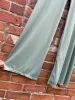 vacia ribbed stretch wide leg pants sold by Good Market Thrift Store
