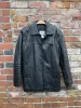 vintage 00s sequence minimal leather jacket sold by Good Market Thrift Store
