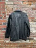 vintage 00s sequence minimal leather jacket sold by Good Market Thrift Store