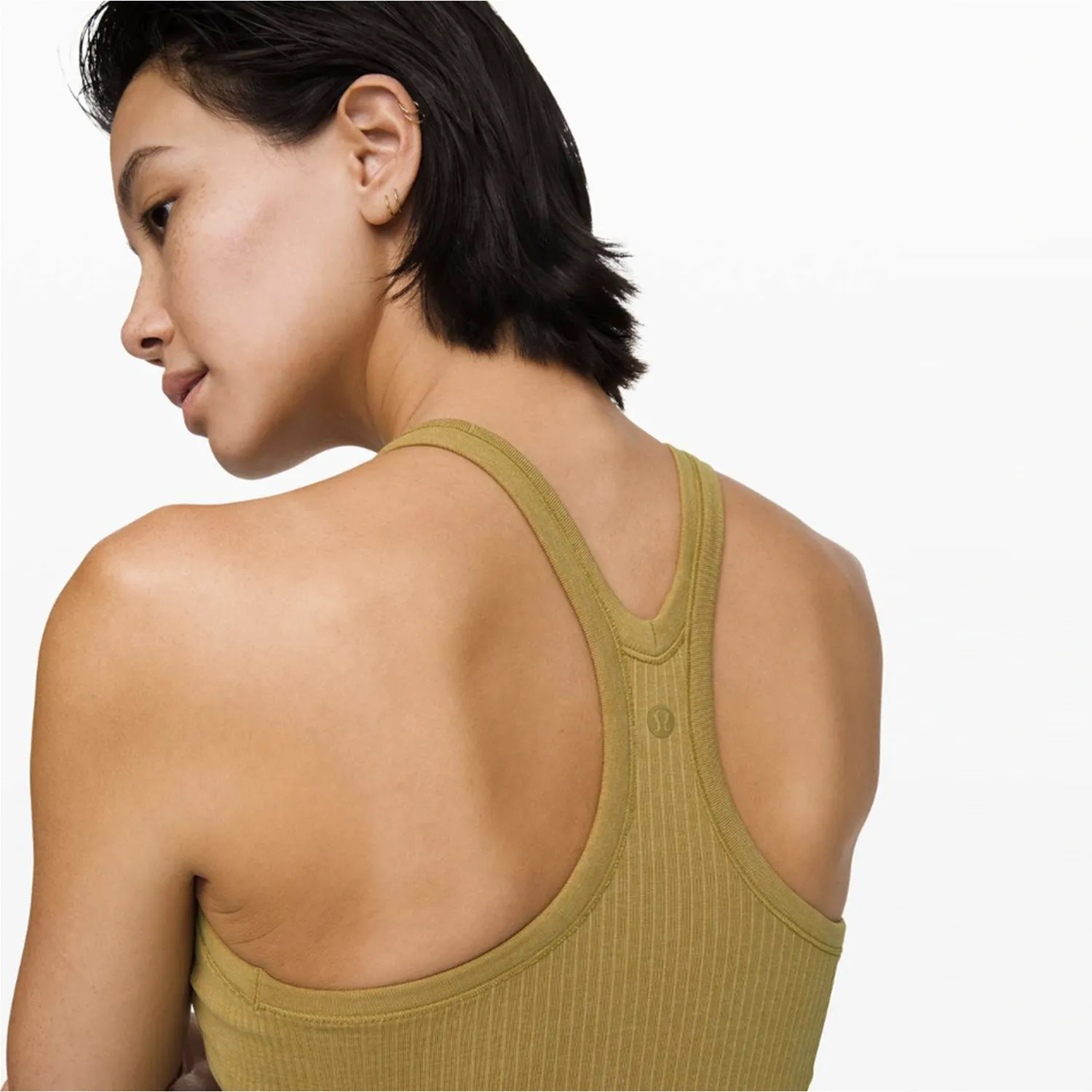 lululemon ebb to street ribbed tank sold by Good Market Thrift Store product image thumbnail 2