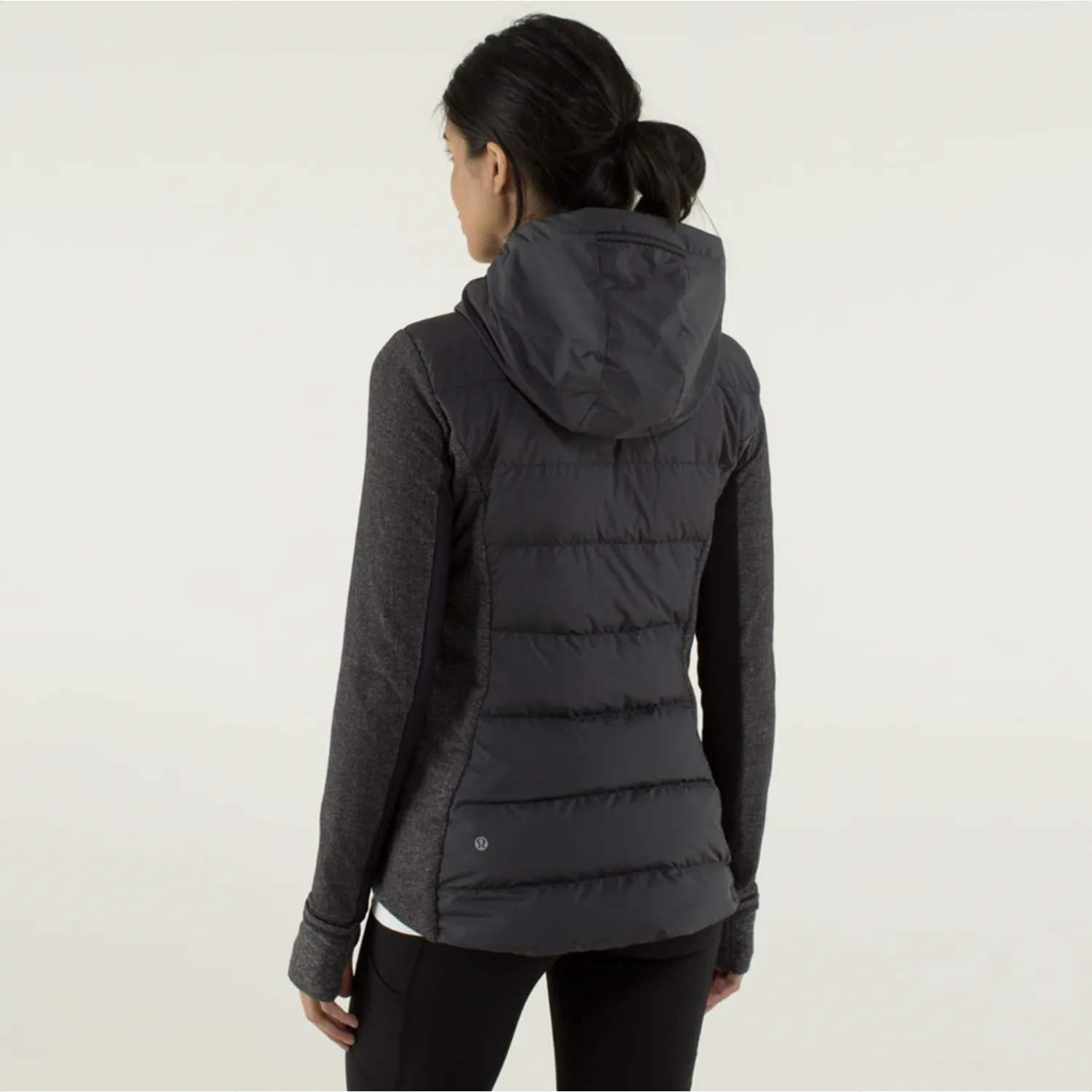lululemon fluff off pullover puffer rulu + goose down sold by Good Market Thrift Store product image thumbnail 5