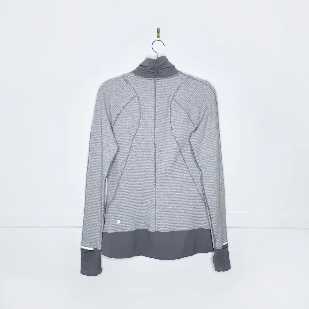 lululemon runderful 1/2 zip rulu long sleeve pullover sold by Good Market Thrift Store product image thumbnail 4