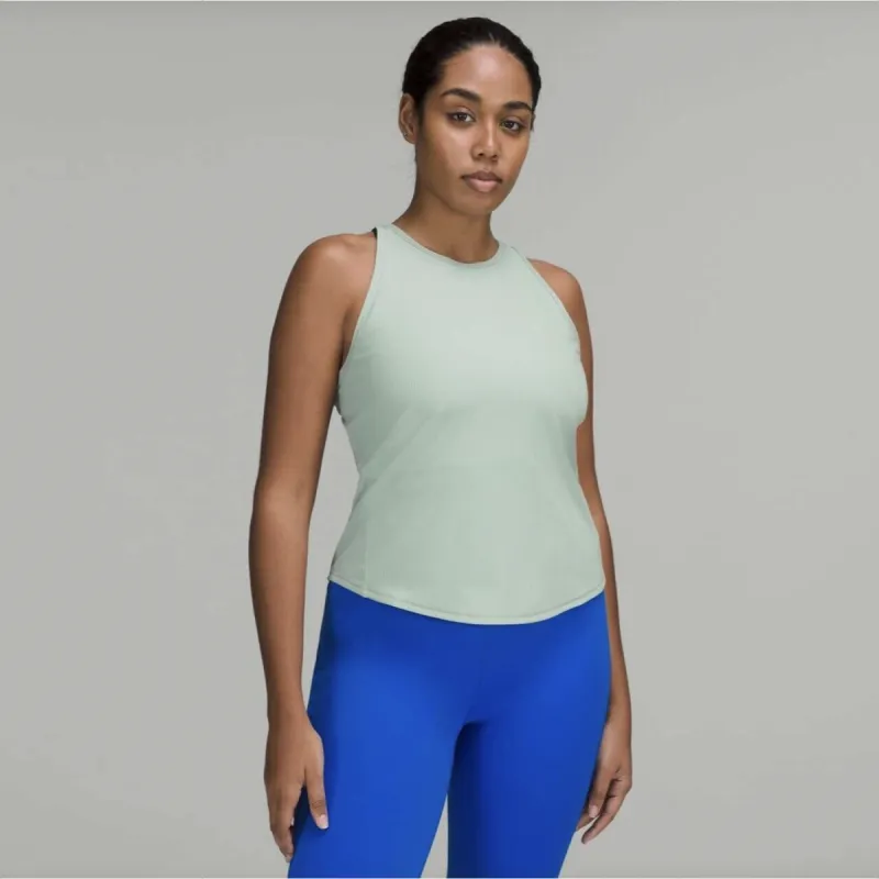 lululemon 2022 base pace ribbed tank top luxtreme sold by Good Market Thrift Store