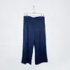 lululemon blue pleat high rise wide leg crop pants sold by Good Market Thrift Store