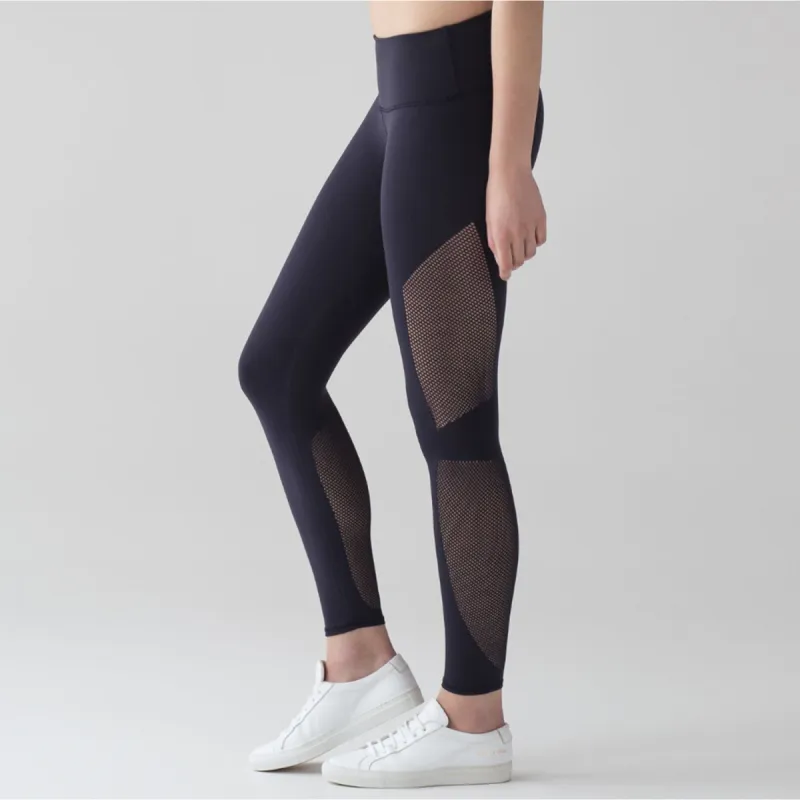 lululemon 2017 reveal tight mesh lycra sold by Good Market Thrift Store