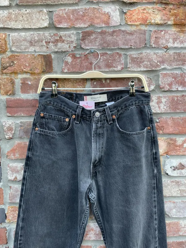 vintage levi's 505 regular fit jeans sold by Good Market Thrift Store