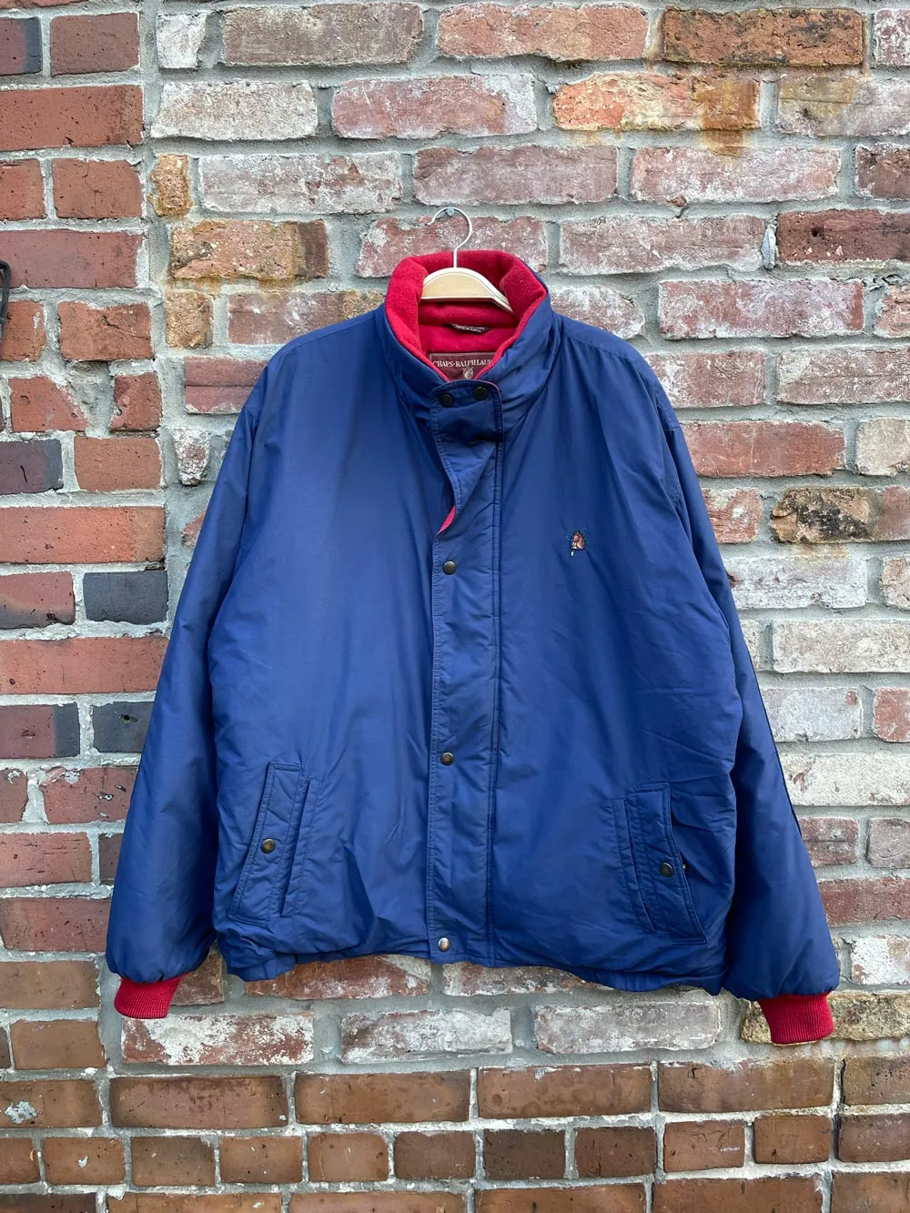 vintage chaps ralph lauren bomber jacket sold by Good Market Thrift Store