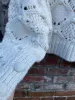 zara soft pointelle chunky knit turtleneck sold by Good Market Thrift Store
