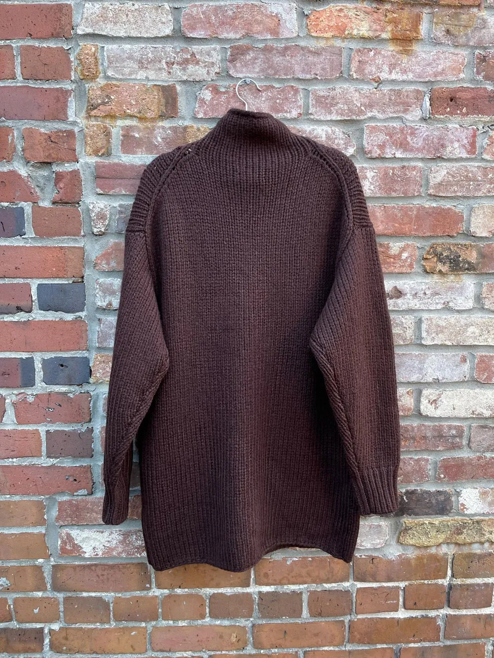 babaton odessa wool-blend chunky sweater sold by Good Market Thrift Store product image thumbnail 3