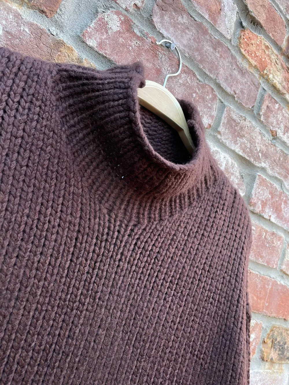 babaton odessa wool-blend chunky sweater sold by Good Market Thrift Store product image thumbnail 2